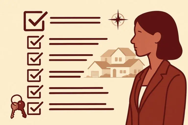 Checklist representing key questions to ask a property manager before hiring, symbolizing thorough evaluation and due diligence.